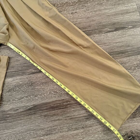 Fibflx Loose Pleated Wide-Leg Pants with Hook And Loop Fastener - Picture 7 of 8